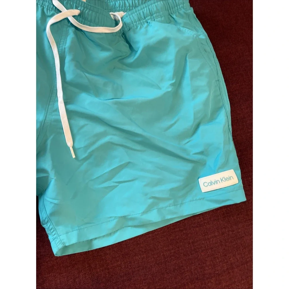 Calvin Klein Men Swim Shorts Size XXL Blue